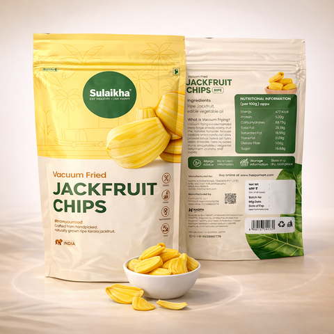 Sulaikha Vacuum Fried Jackfruit Chips | Premium Kerala Snack